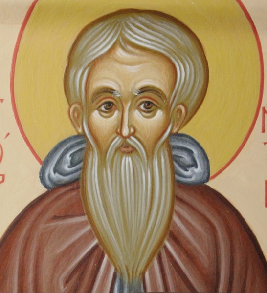 Лик святого преподобного исповедника Феодора Начертанного
