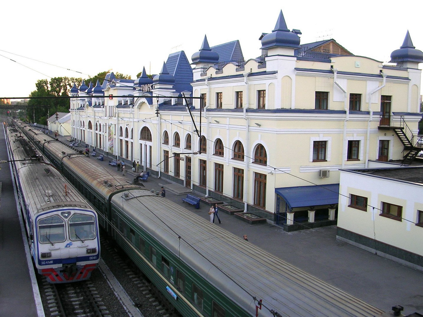 Томск жд вокзал фото