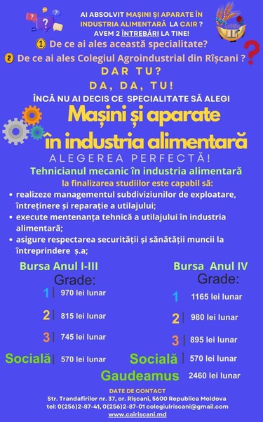 Colegiul Agroindustrial din Rîşcani. 
Riscani Republica Moldova. Malinóvca.Рышканский совхоз-техникум \ Colegiul Agroindustrial din Rîşcani.
#Malinóvca #Рышканы #Riscani #Ryshkany #Orașul_Rîşcani #Рышканы_город_Каштанов #Moldova.[ #НагоряН → #Цуркан_Василий_Вл ← #NagorjaN ]