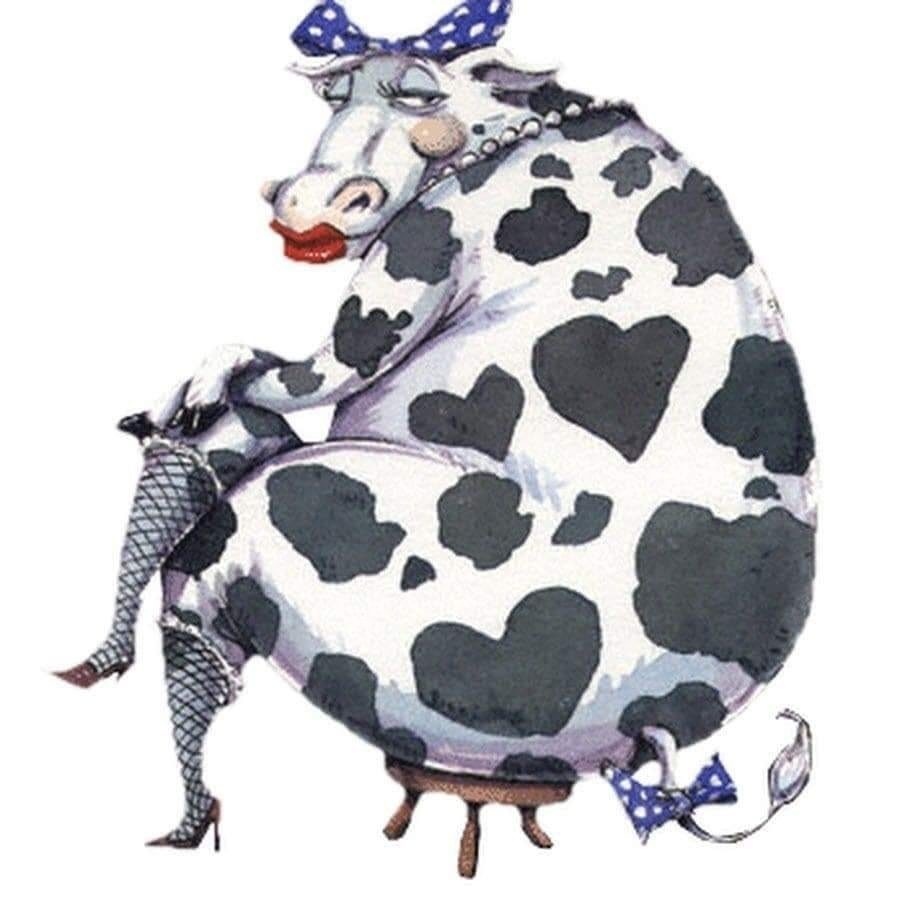 Гламурная корова