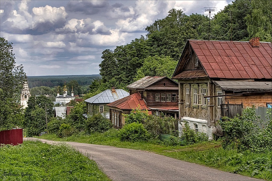 Поселок русская деревня